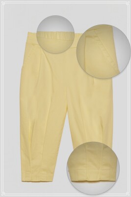 Kız Çocuk Pantolon 1-4 Yaş 58614 Sarı - 3