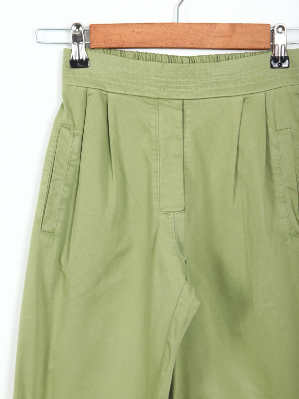 Kız Çocuk Pantolon 10-16 Yaş 58806 Haki - 2