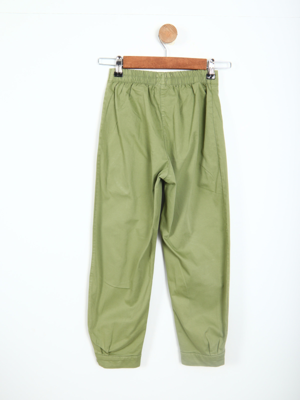 Kız Çocuk Pantolon 10-16 Yaş 58806 Haki - 3