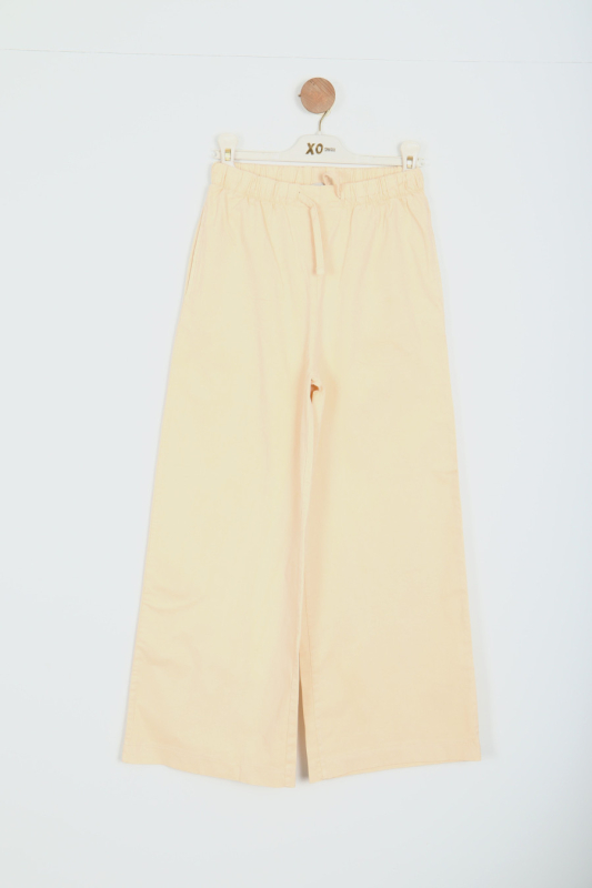 Kız Çocuk Pantolon 10-16 Yaş 58813 Krem - NK KİDS