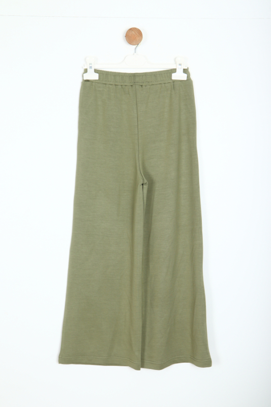 Kız Çocuk Pantolon 8-14 Yaş 58337 Haki - 3