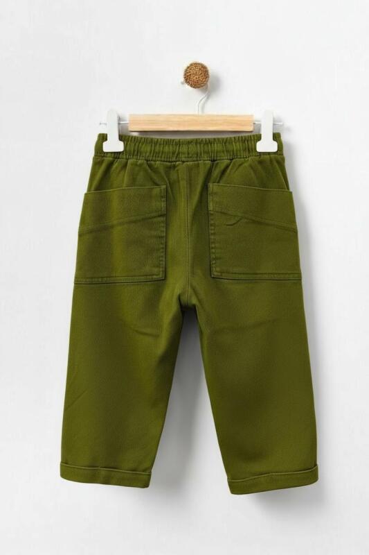 Kız Çocuk Pantolon 1-4 Yaş 59617 Yeşil - 2