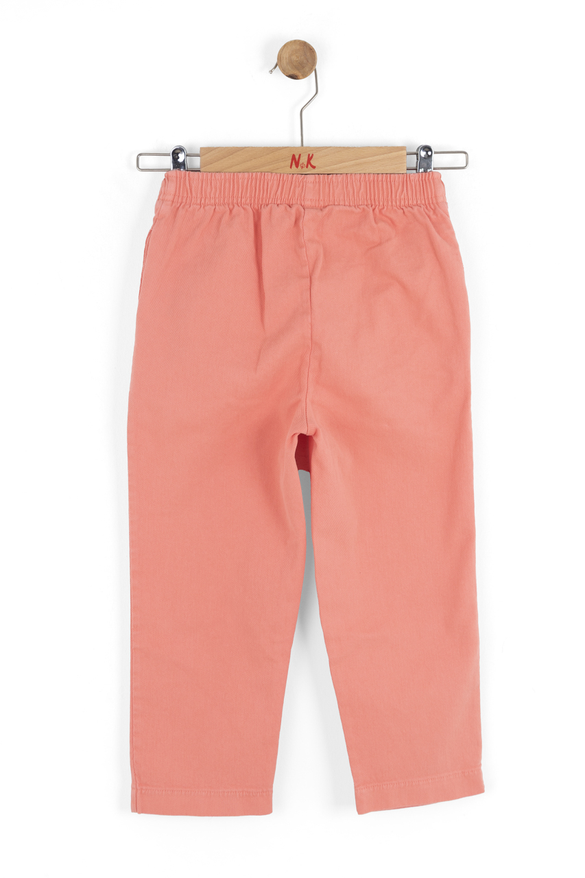 Kız Çocuk Pantolon 4-8 Yaş 59508 Pudra - 2