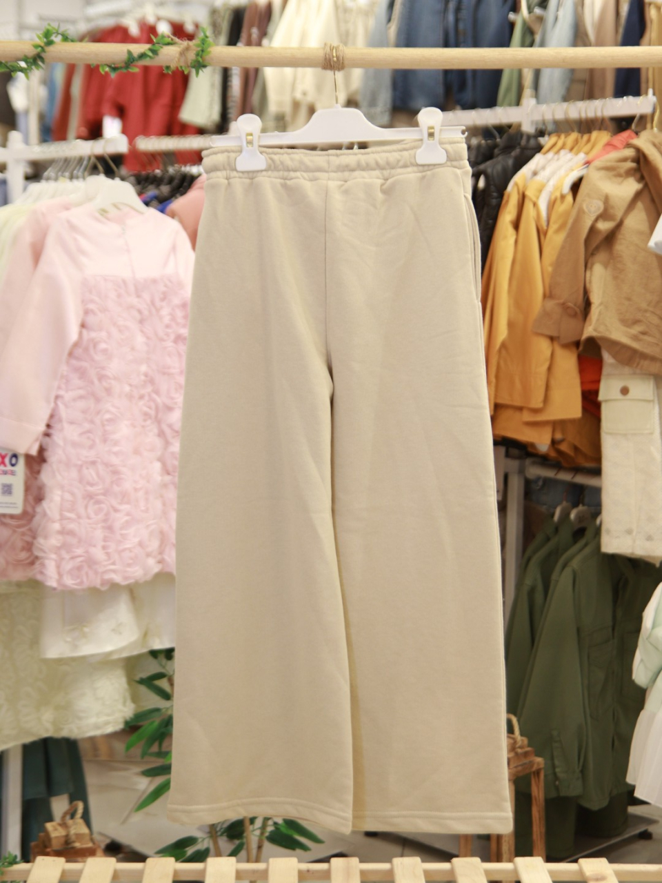 Kız Çocuk Pantolon 8-14 Yaş 59311 Camel - 5