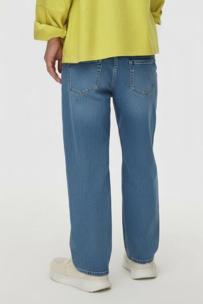 Kız Çocuk Pantolon 8-14 Yaş 59705 Mavi - 2