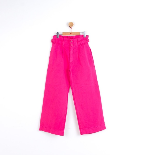 P-003431 (nk 52710) Kız Lizbon Gabaedın Pantolon 8-14 Yaş Fuşye 