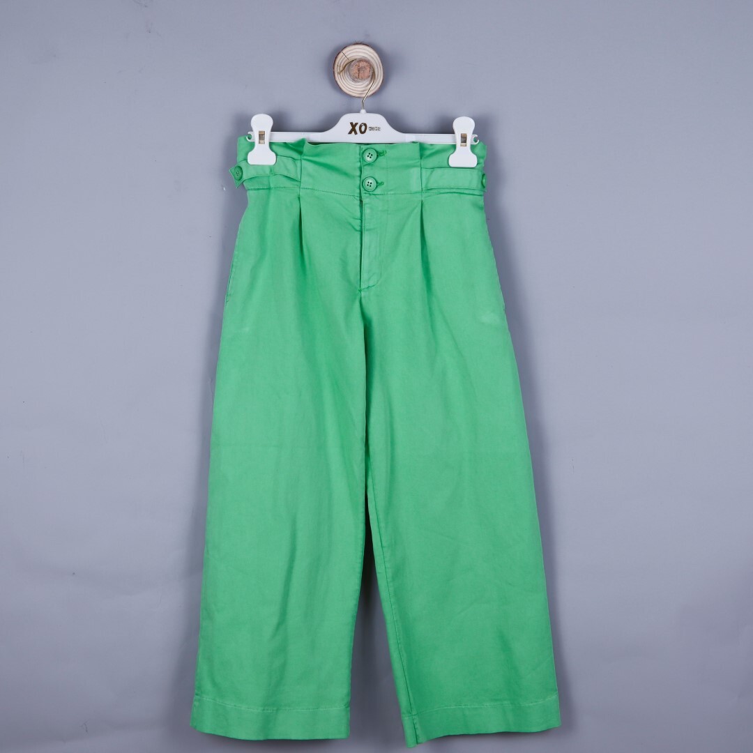 P-003431 (nk 52710) Kız Lizbon Gabaedın Pantolon 8-14 Yaş Yeşil - 1