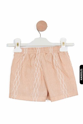 Kız Çocuk Şort 9Ay-4 Yaş 56608 Vizon - 2