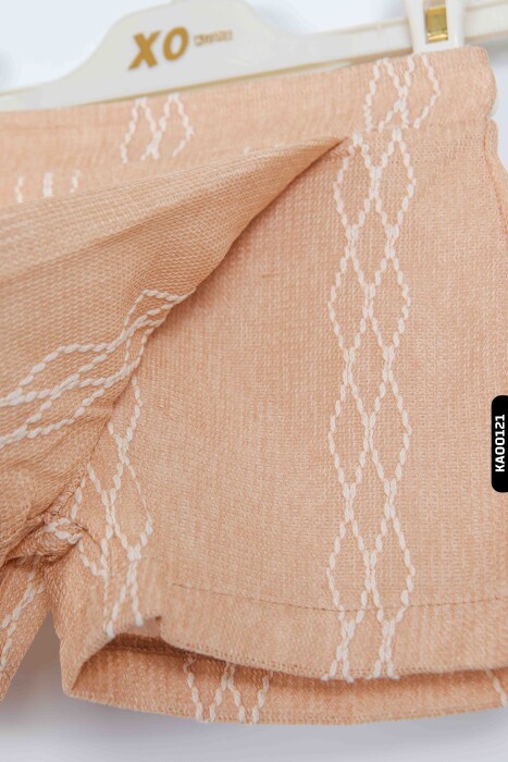 Kız Çocuk Şort 9Ay-4 Yaş 56608 Vizon - 4