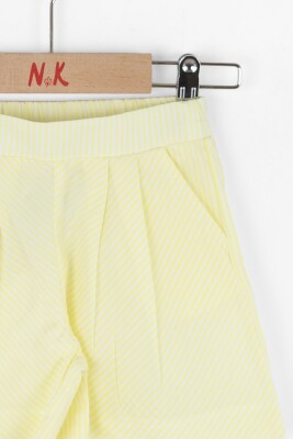 Kız Çocuk Şort 1-4 Yaş 58612 Sarı - 2