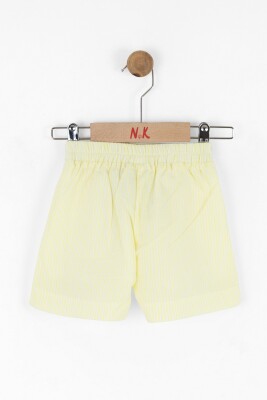 Kız Çocuk Şort 1-4 Yaş 58612 Sarı - 3