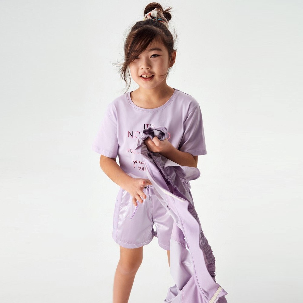 P-003507 (nk 52500) Kız Parıltı Şoet 4-8 Yaş Lila - 3