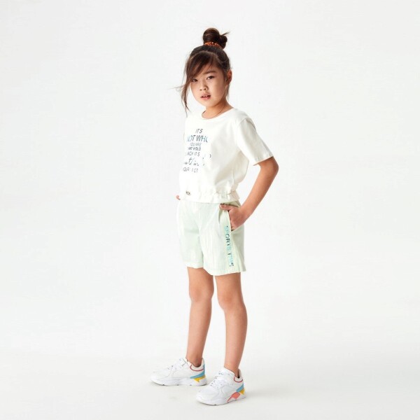 P-003507 (nk 52500) Kız Parıltı Şoet 4-8 Yaş Mint 