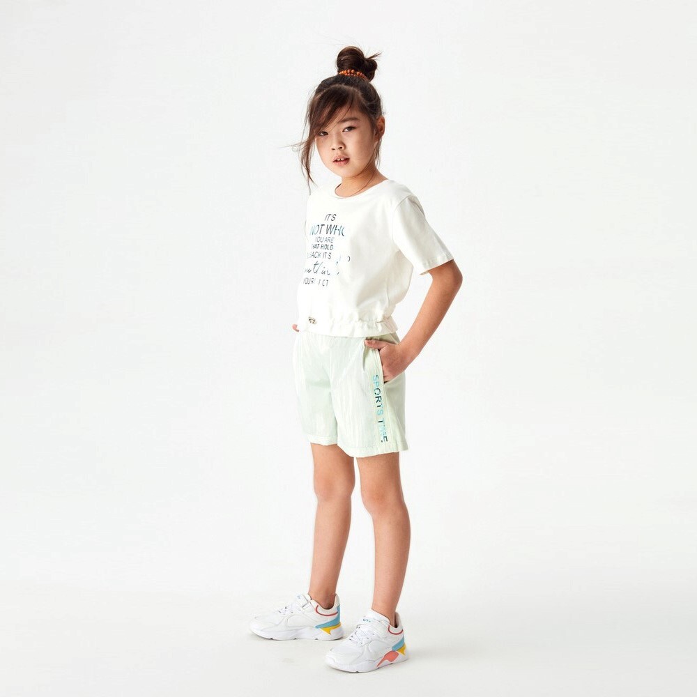 P-003507 (nk 52500) Kız Parıltı Şoet 4-8 Yaş Mint - 1