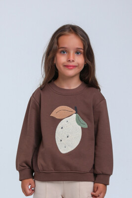 Kız Çocuk Sweatshirt 1-5 Yaş 35845 - 1