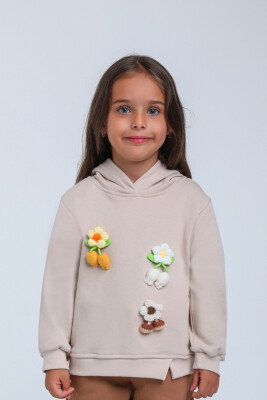 Kız Çocuk Sweatshirt 1-5 Yaş 35868 - 1