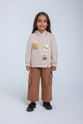 Kız Çocuk Sweatshirt 1-5 Yaş 35868 - 3