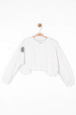 Kız Çocuk Sweatshirt 10-16 Yaş 37818 - 1