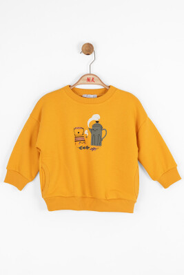 Kız Çocuk Sweatshirt 9aY-4 Yaş 37601 - 1