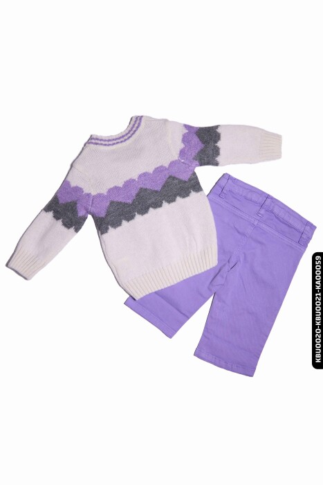 Kız Bebek Sweatshirt 6-24 Ay 20609 - 3