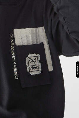 Kız Çocuk Triko Cepli Sweatshirt 8-14 Yaş 35330 - 6