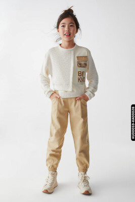 Kız Çocuk Sweatshirt 8-14 Yaş 35326 - 3