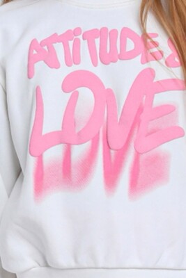 Kız Çocuk Sweatshirt 5-9 Yaş 35848 - 3