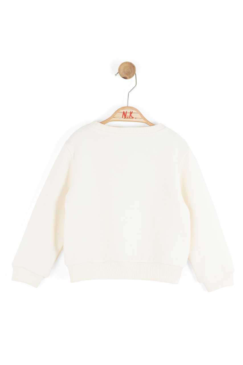 Kız Çocuk Sweatşirt 1-4 Yaş 39605 - 2