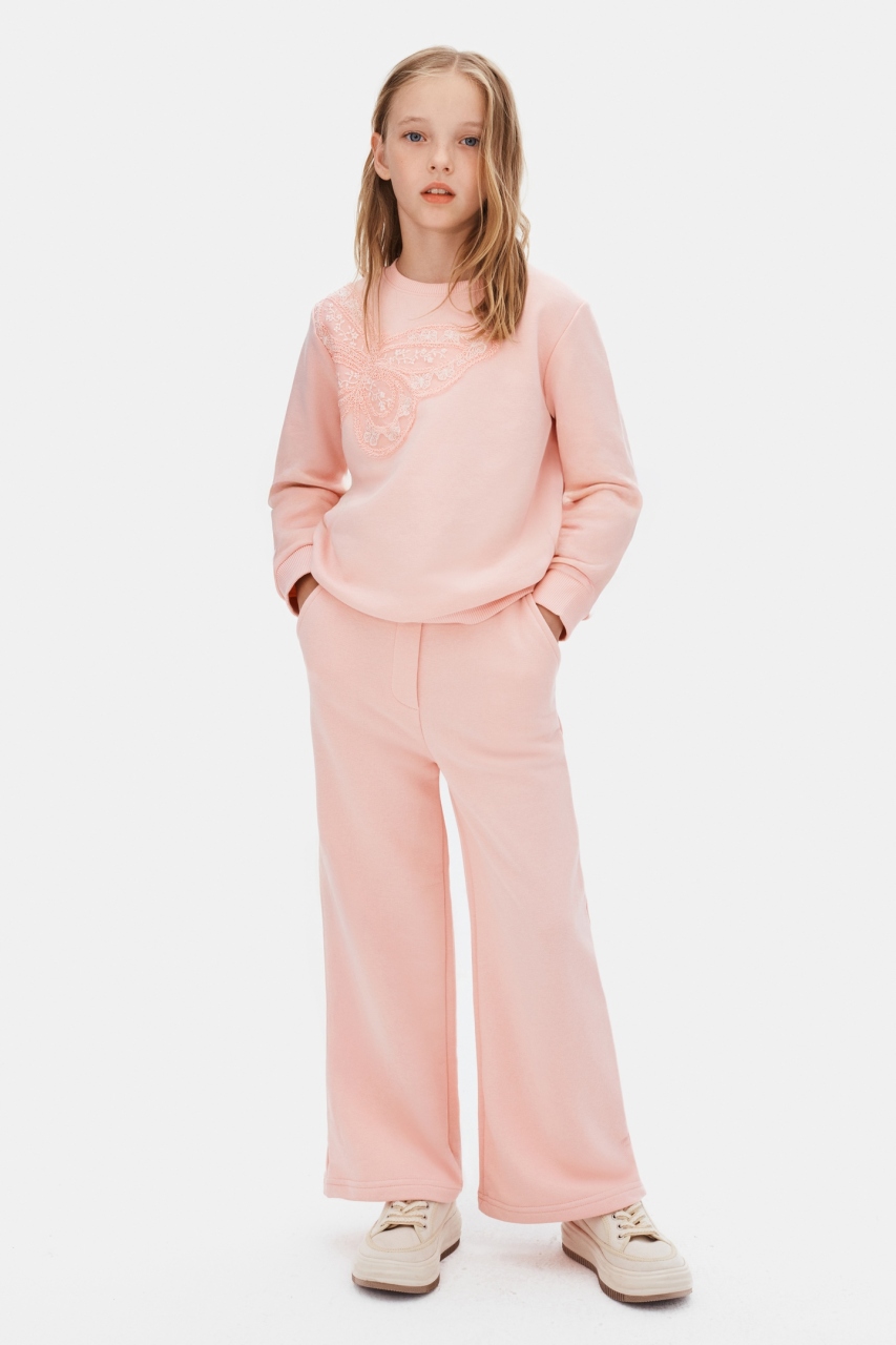 Kız Çocuk Sweatşirt 4-8 Yaş 39505 - 6