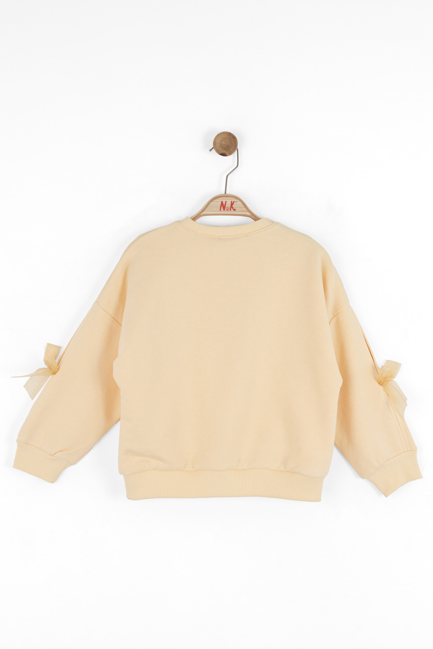 Kız Çocuk Sweatşirt 4-8 Yaş 39517 - 3