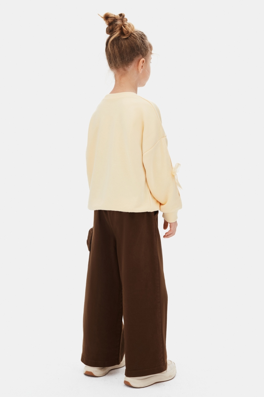 Kız Çocuk Sweatşirt 4-8 Yaş 39517 - 7