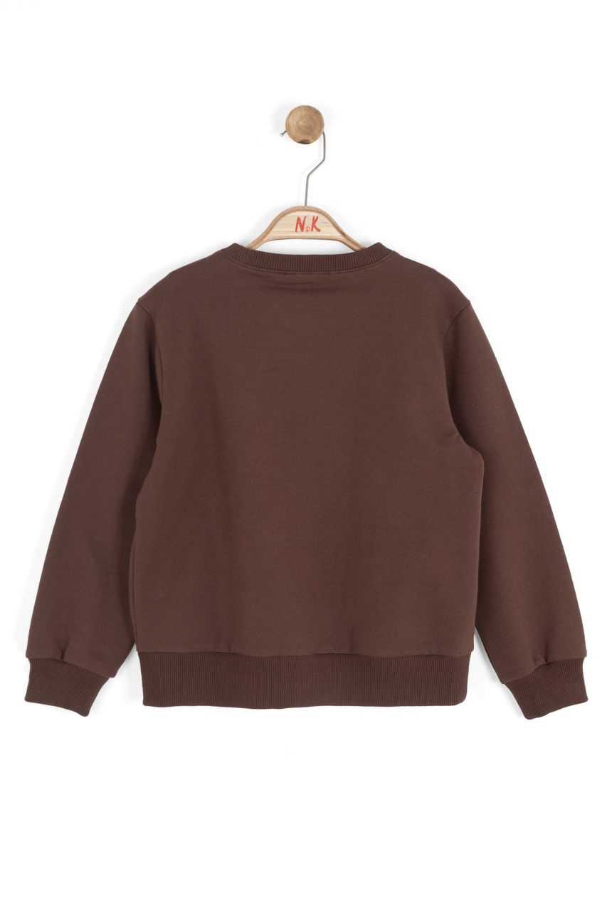 Kız Çocuk Sweatşirt 4-8 Yaş 39518 - 3