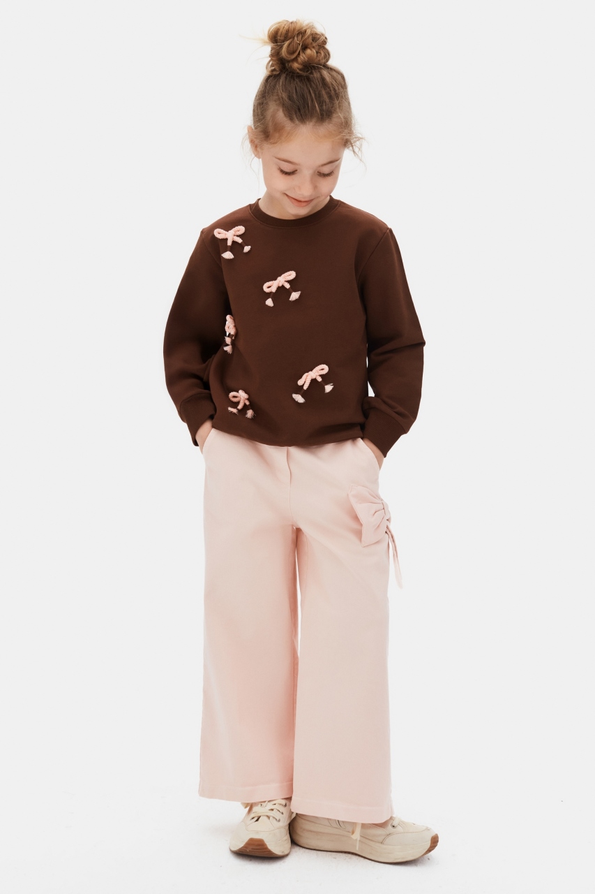 Kız Çocuk Sweatşirt 4-8 Yaş 39518 - 7