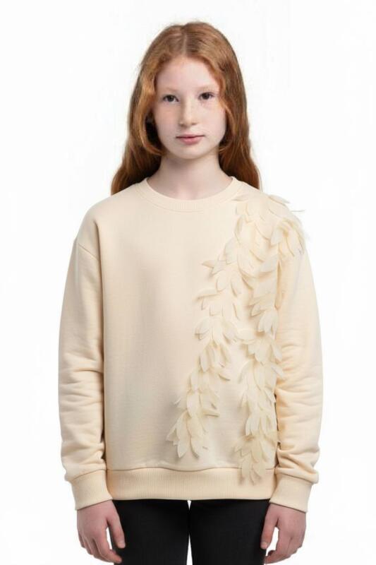 Kız Çocuk Sweatşirt 8-14 Yaş 39315 - 1