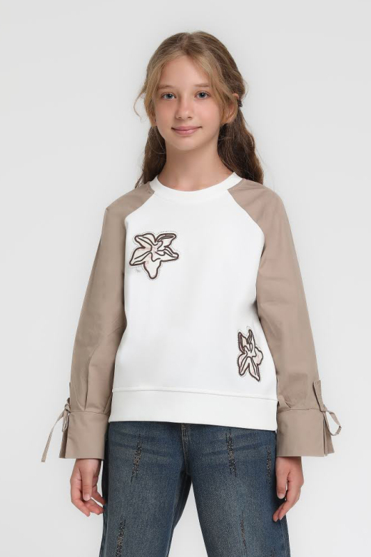 Kız Çocuk Sweatşirt 10-14 Yaş 36081 