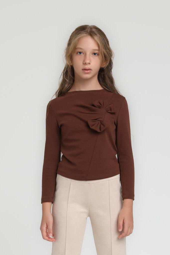 Kız Çocuk Sweatshirt 5-9 Yaş 36089 - 1