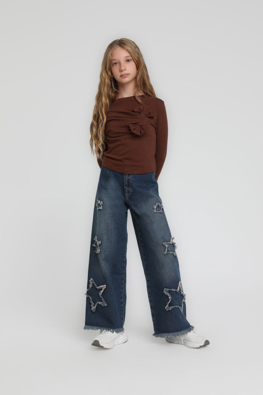 Kız Çocuk Sweatshirt 5-9 Yaş 36089 - 2
