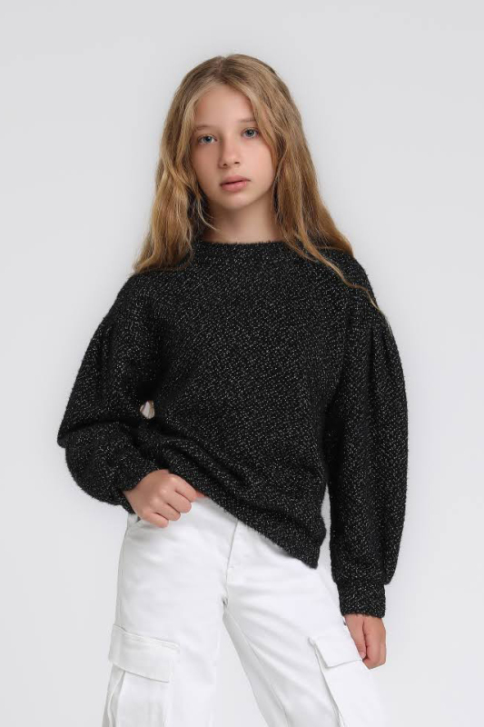 Kız Çocuk Sweatshirt 5-9 Yaş 35840 