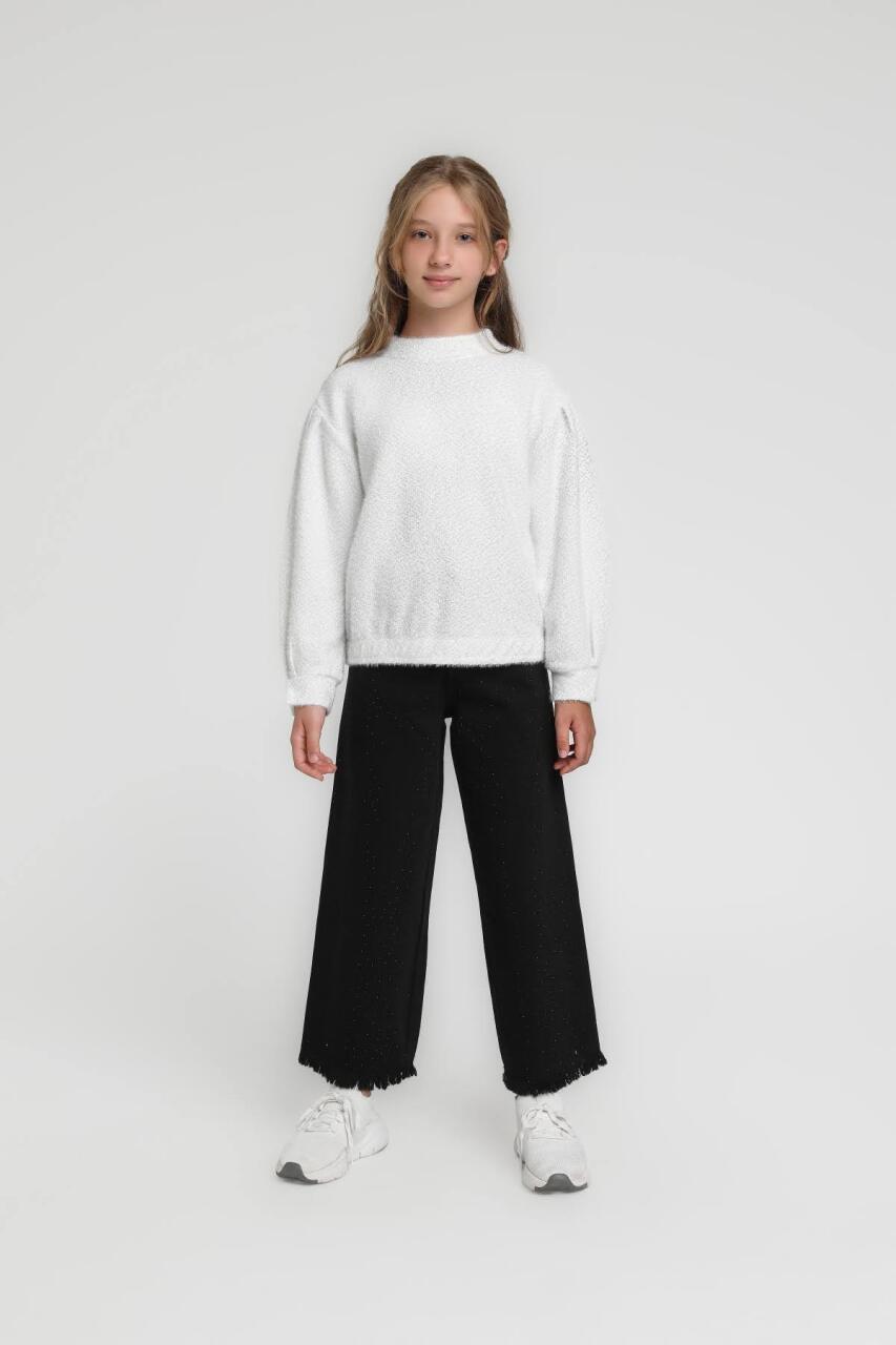 Kız Çocuk Sweatshirt 10-14 Yaş 35840 - 2