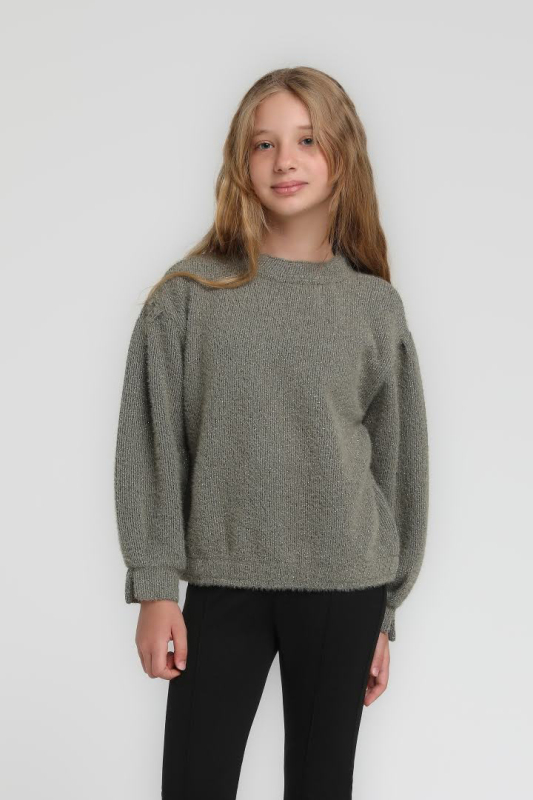 Kız Çocuk Sweatshirt 10-14 Yaş 35840 - 1