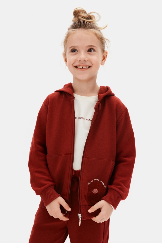 Kız Çocuk Sweatşirt 4-8 Yaş 39535 Krem - 2