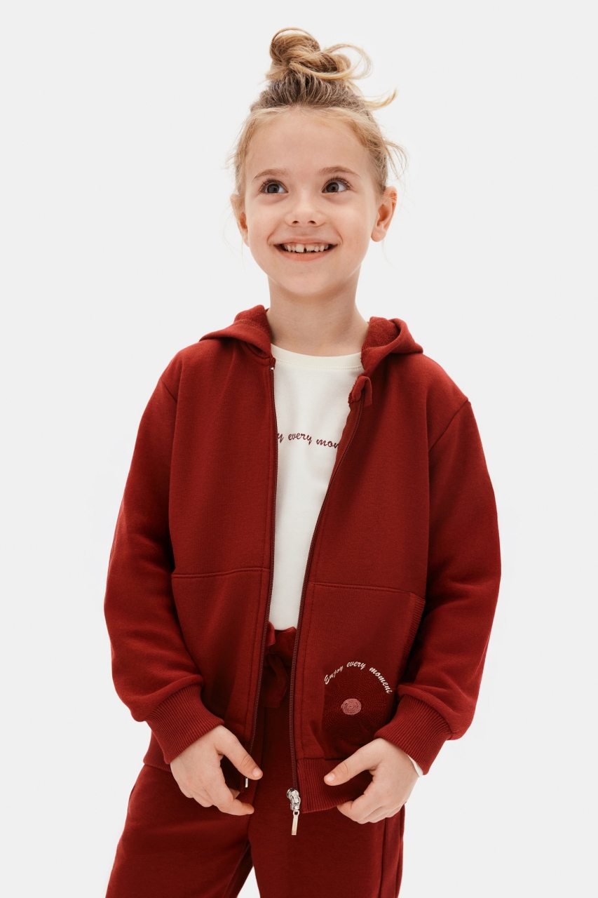 Kız Çocuk Sweatşirt 4-8 Yaş 39535 Krem - 2