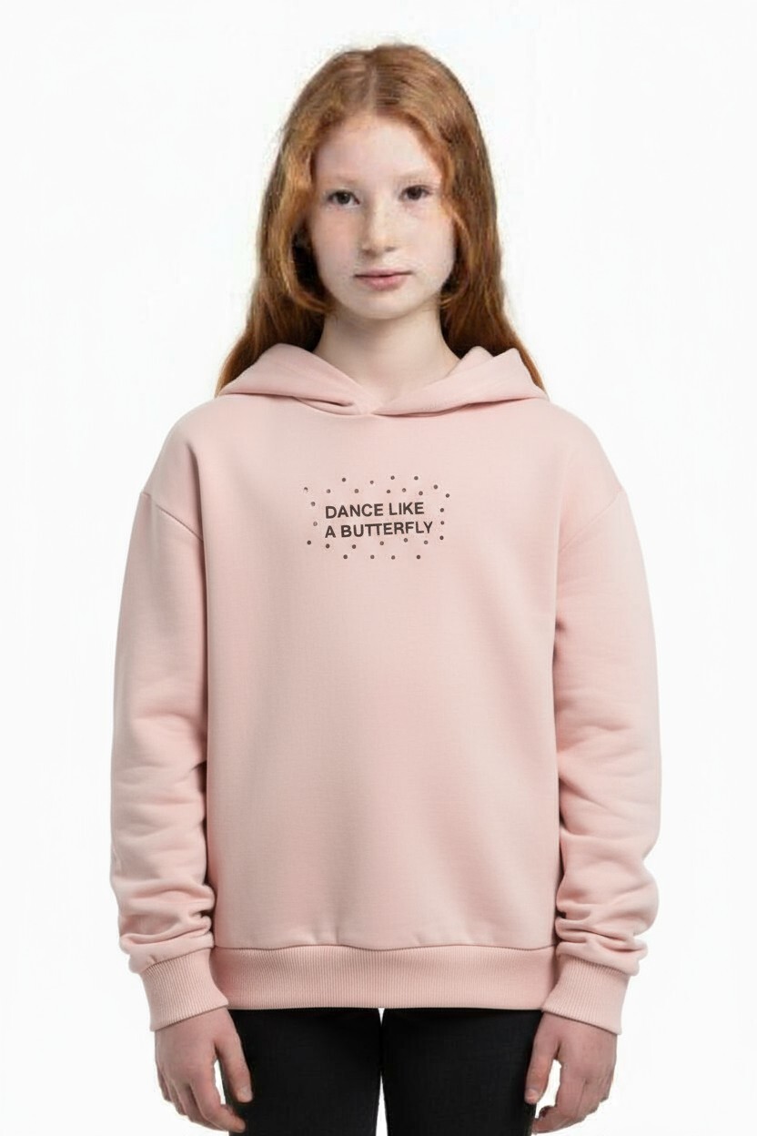 Kız Çocuk Sweatşirt 8-14 Yaş 39321 - 1