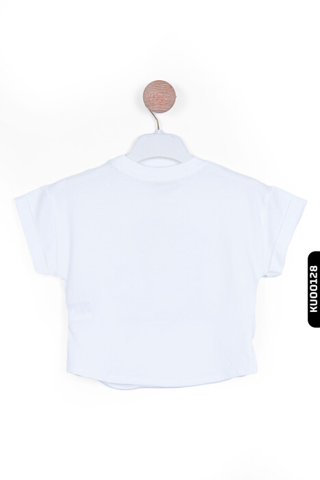 Kız Çocuk Tişört 1-5 Yaş 35791 Pembe - 3