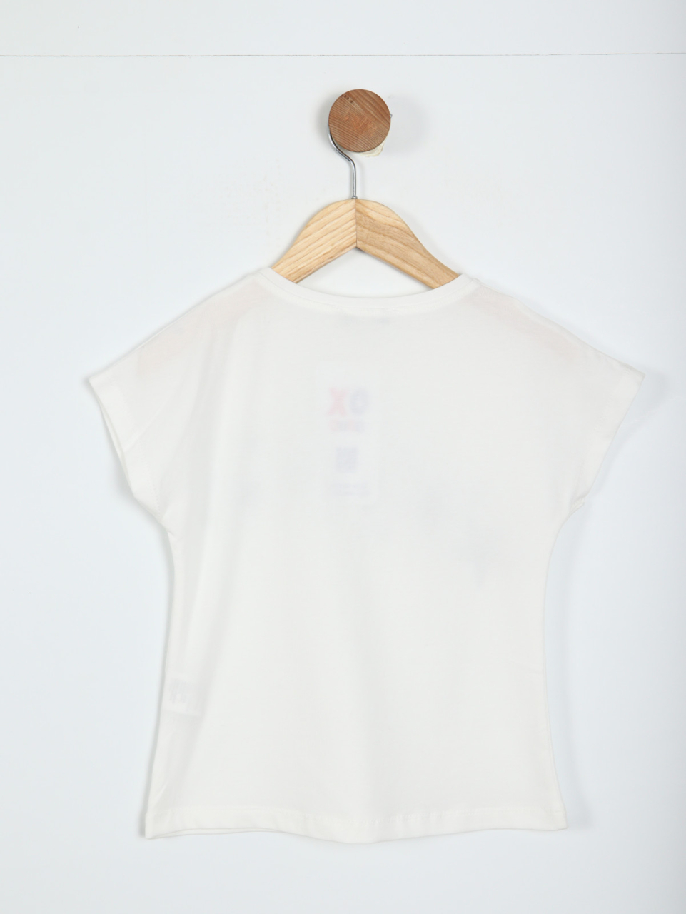 Kız Çocuk Tişort 5-9 Yaş 35950 Beyaz - 3