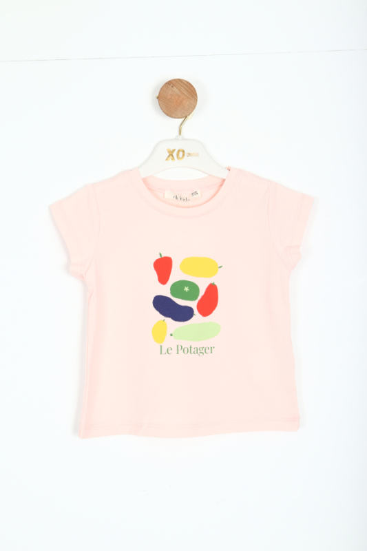 Kız Çocuk Tişort 9Ay-4 Yaş 38635 Pembe - NK KİDS