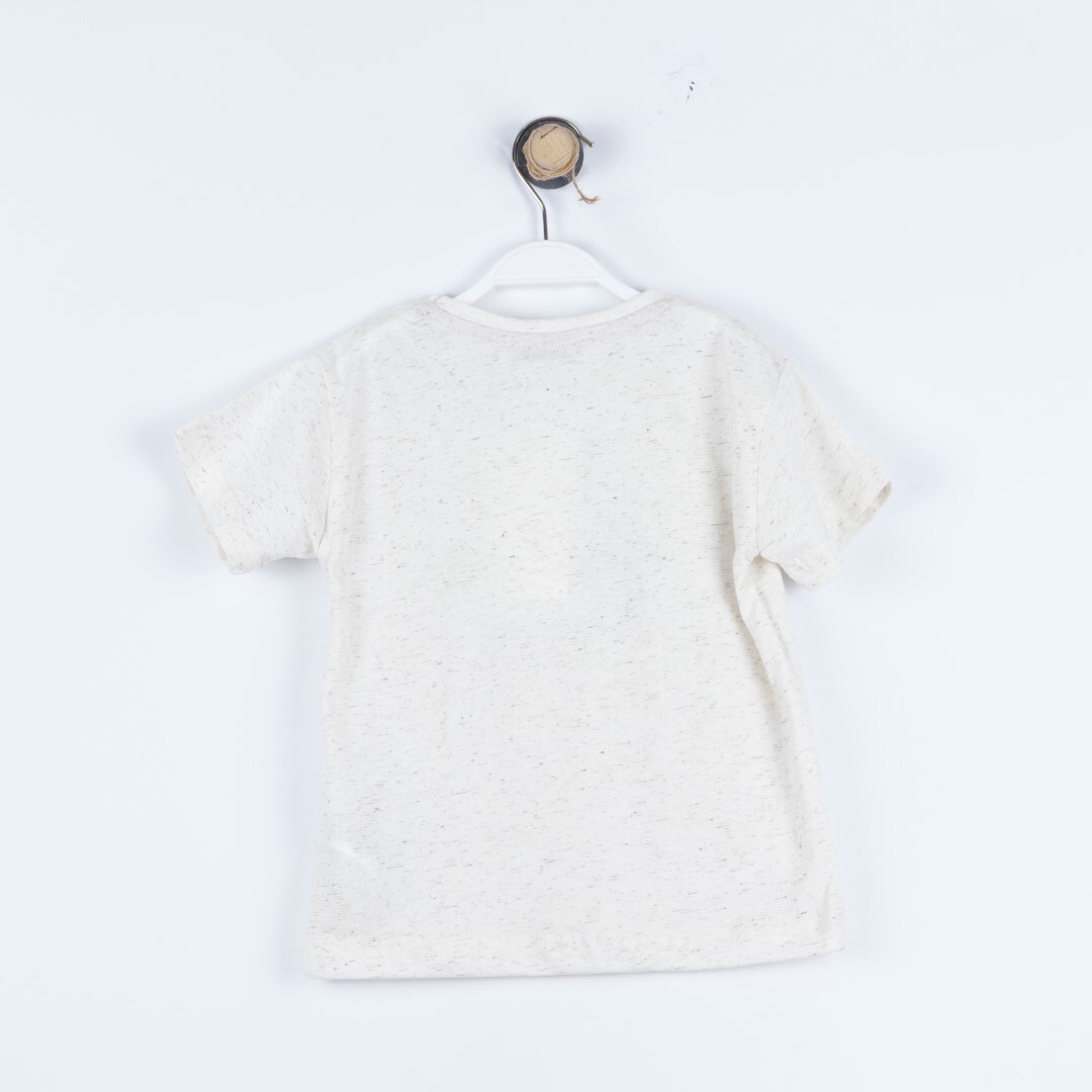 P-003710 (nk 42610) Kız Opera T-Shırt 9-36 Ay Krem - 1