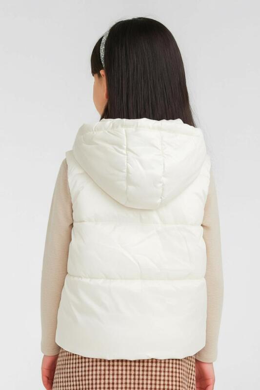 Kız Çocuk Yelek 1-4 Yaş 39628 Krem - 2