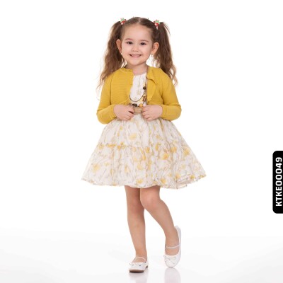 Kız Elbise Takım 3-7 Yaş 2082 Ktke00049 - xo kids