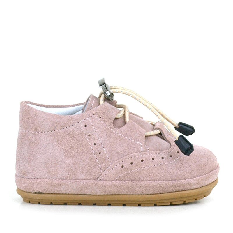 Rakerplus Hakiki Deri Pembe Anatomik İlk Adım Kız Bebek Ayakkabı - 2